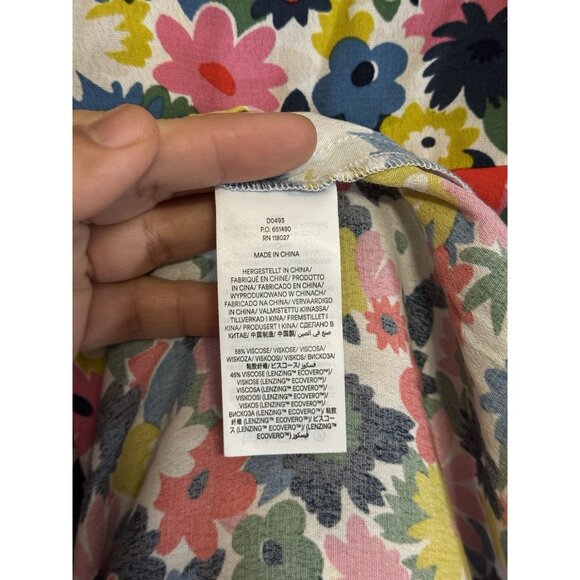 BODEN Corinne Midi Tea Dress Pink Floral Dainty Cottagecore Classic Feminine 12 - Picture 5 of 10